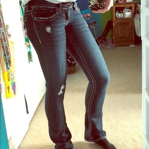 Low rise ripped Jeans